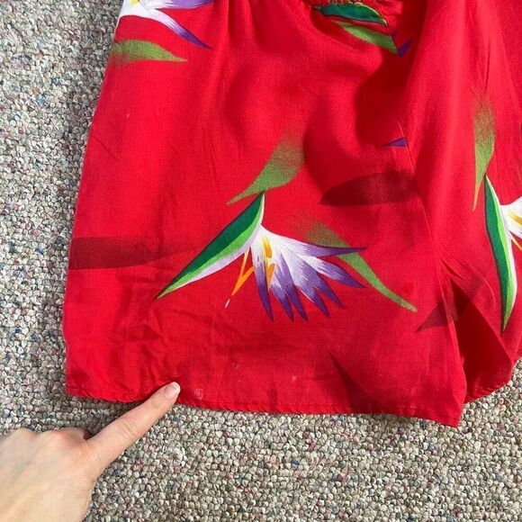 Vintage 1970s Floral Romper Jumpsuit - Picture 6 of 12